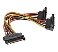 InLine Y-cable - Répartiteur d'alimentation - alimentation SATA pour alimentation SATA - 15 cm