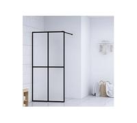 Inloopdouchewand 90x195 cm mat gehard glas145690