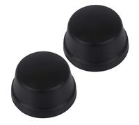 INLY Lot de 2 boutons radio noirs pour Becker Traffic Pro High Speed BE7820 BE7823 BE6100