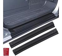 INLY Lot de 2 seuils de porte ABS noir compatibles avec Vito Viano Ambiente W639 (2003-2013)