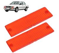 INLY Lot de 2 verres de clignotant avant Orange/jaune compatibles avec Série 3 E30 Berline 63131370394 63131372687 63131377996 63131386011 63131386014 63131386014 63131386015 6313 1386016