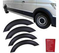 INLY - Lot de 4 protections de passage de roue - Élargissement de garde-boue - ABS - Noir - Compatible avec TGE (à partir de 2017) Craf.TER (à partir de 2017)