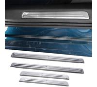 INLY Lot de 4 seuils de porte en acier inoxydable compatibles avec Passat B8 (2014-2024)