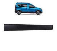 INLY Moulure de protection latérale avant droite Noir Compatible avec Dokker Lodgy 801861710R (2012->)