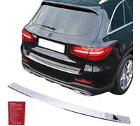 INLY Protection de seuil de chargement en acier inoxydable chromé compatible avec GLC X254 (2022-2024) GLC X253 (2015-2019)
