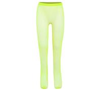 inlzdz Enfants Pantalon Kurta Long Collants Filet Avec Rhinocéros Chaussettes Sans Couture Pour Filles Collants De Danse Pour Filles Danse Jaune fluorescent 7-16 ans