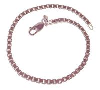 Inmaculada Romero IR Bracelet Bracelet pour homme en argent massif avec une chaîne vénitienne de 22 mm de diamètre et 3 mm d'épaisseur.