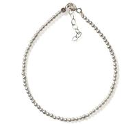 Inmaculada Romero IR Bracelet En argent sterling 925, 17 cm de long, avec des perles lisses de 2,5 mm et des perles de 2 mm.