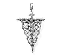 Inmaculada Romero IR Christ Pendentif des Gitans Argent 925m 55mm. rouillé