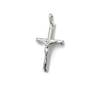 Inmaculada Romero IR Croix pendentif Pendentif Christ en argent sterling 925, 27 x 18 mm.