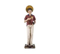 Inmaculada Romero IR Figurine Carlo Acutis 30cm. Saint Patron des programmeurs informatiques et Saint de l’Image en résine Internet
