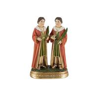 Inmaculada Romero IR Figurine Saint Cosme Et Saint Damien 13 Cm. Base De Résine d'image De Modèles De Médecins