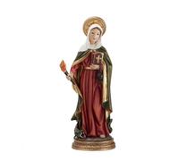 Inmaculada Romero IR Figurine Sainte Marthe 30 Cm. Socle en Résine Patronne des Femmes Au Foyer