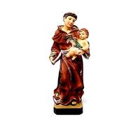 Inmaculada Romero IR Figurine San Antonio De Padua Enfant Jésus l'image 20Cm. Résine À Base De Décoration Ornementale