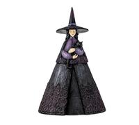 Inmaculada Romero IR Figurine Sorcière 40 cm. Détail Chat Image Résine Couleur