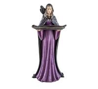 Inmaculada Romero IR Figurine Sorcière 82 cm. Image avec Plateau Détail Corbeau Épaule Résine Couleur