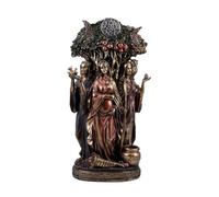 Inmaculada Romero IR Figurine Triple déesse Celtique 40 cm Image résine Couleur Bronze âge Femme Phases Lune