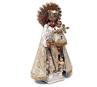 Inmaculada Romero IR Figurine Virgen De Los Desamparados De Motif 18Cm. Décor À Base De Résine De Base