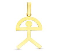 Inmaculada Romero IR Indalo Silhouette de pendentif amulette en or 18 carats