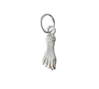 Inmaculada Romero IR Main Pendentif amulette Higa Fist en argent sterling 925 avec 12 mm.