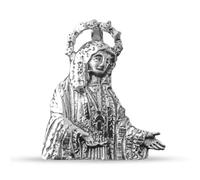 Inmaculada Romero IR María Notre-Dame d'El Rocío, Épouse de Malaga. Pendentif en argent massif 925, 21 mm.