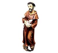 Inmaculada Romero IR Motif Figure San Francisco De Asis De 30Cm. Décor À Base De Résine De Base