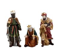 Inmaculada Romero IR Mystère Naissance Figurine Rois Mages 3 pièces 40 cm Crèche de Noël Image résine