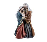 Inmaculada Romero IR Naissance Mystère Noël Figurine Debout 31 cm crèche Enfant Jésus Vierge Marie Saint Joseph Résine