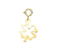 Inmaculada Romero IR Pendentif En or 18 carats, 12 mm, forme de trèfle ajouré avec une bélière de 4,5 mm.