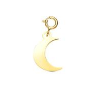 Inmaculada Romero IR Pendentif En or 18 carats, 13 mm, en forme de lune avec une bélière de 4,5 mm.