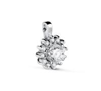 Inmaculada Romero IR Pendentif Or blanc 18 carats pour femme 13 mm. présure 13 diamants 0,670ct.