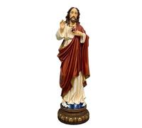 Inmaculada Romero IR Sacré Cœur de Jésus Figure 100 cm. Image en résine Détail piétement
