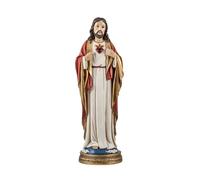 Inmaculada Romero IR Sacré Cœur de Jésus Figurine Religieuse de 40 cm. Finition en résine avec Socle