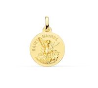 Inmaculada Romero IR Saint Médaille Saint Michel en Or 9 carats, 16mm.