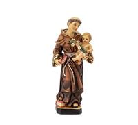 Inmaculada Romero IR San Antonio Figurine 14 cm Motif de Lisbonne Détail Enfant Bras Résine Décoration