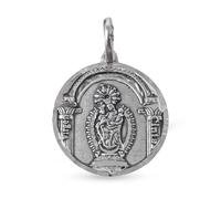 Inmaculada Romero IR Vierge de la médaille du ruban du saint patron de Huelva en argent massif 925 de 20 mm.
