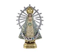Inmaculada Romero IR Vierge de Luján Figurine Religieuse de 18 cm. Image en résine Patronne de l'Argentine, de l'Uruguay et du Paraguay