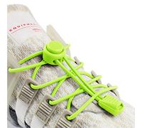 INMAKER Lacets Élastique, Lacets Chaussures Autobloquants Sans Laçage 120CM Pour Unisexe Enfants Adultes Jaune
