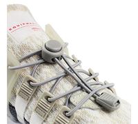 INMAKER Lacets Élastique, Lacets Chaussures Autobloquants Sans Laçage 120CM Pour Unisexe Enfants Adultes Gris