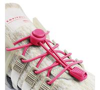 INMAKER Lacets Élastique, Lacets Chaussures Autobloquants Sans Laçage 120CM Pour Unisexe Enfants Adultes Rose
