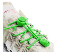 INMAKER Lacets Élastique, Lacets Chaussures Autobloquants Sans Laçage 120CM Pour Unisexe Enfants Adultes Vert