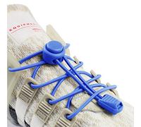 INMAKER Lacets Élastique, Lacets Chaussures Autobloquants Sans Laçage 120CM Pour Unisexe Enfants Adultes Bleu Foncé
