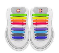 INMAKER No Tie Lacets de Chaussure pour Unisexe Enfants et Adultes Shoe Laces élastiques sans nœud pour Chaussures de Sport running Sports Shoes Sneaker Conseil Bottes