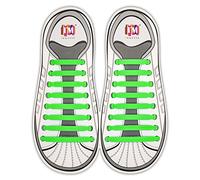 INMAKER No Tie Lacets, Silicon Flat Lacets Elastique Pour Enfant et Adulte Pour Chaussures de Sport