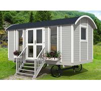 Inmedias Res. Roulotte en bois aménageable Shepherd Hut Modern - 11,5 m² - SHEPHERD HUT MODERN