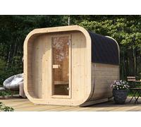 Inmedias Res Sauna d’extérieur en bois d'épicéa ICON 200S - 4,1 m² - ICON 200S spruce
