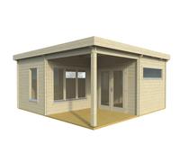 Inmedias Res. Studio de jardin en bois d’épicéa brut Werder - 29,7 m² - WERDER