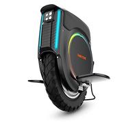 INMOTION Gyroroue Electrique V12, Adulte, Noir, Taille Unique EU, Moteur 2500W, Autonomie jusqu'à 160km, Vitesse bridée 25lm/h, Pneu Gonflable 16", Ecran Tactile, Haut-Parleurs