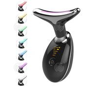 INN Appareil Anti-Rides Visage et Cou 3 Modes 7 Lumières Chauffage Massage EMS à micro-courant Lifting Facial Dispositif de Beauté