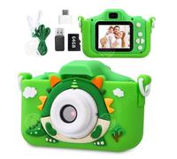 INN Appareil photo enfant 96Mpx carte 64Go lecteur de cartes double caméra avant et arrière enregistrement vidéo divers filtres